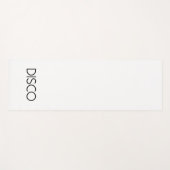 DISCO Dancing Yogamatte (Vorderseite (Horizontal))