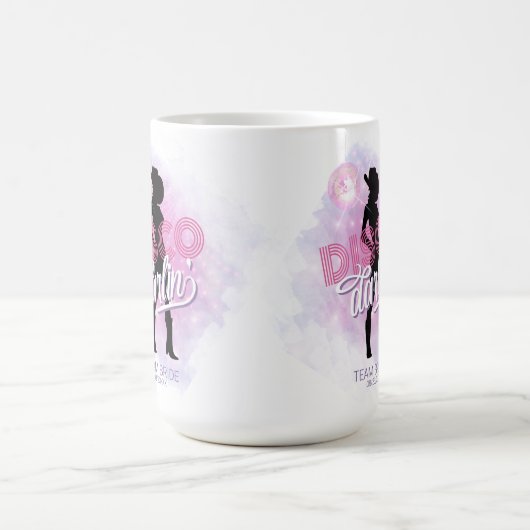Disco Darlin' Bachelorette Team Bride ID928 Kaffeetasse (Mittel)