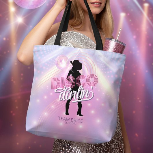 Disco Darlin' Bachelorette Team Bride v2 ID928 Tasche