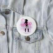 Disco Darlin' Junggesellinnen-Abschiedsteam Braut Button (Beispiel)
