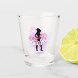 Disco Darlin' Junggesellinnen-Abschiedsteam Braut Schnapsglas
