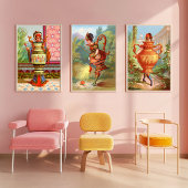 Disco Darlings Golden Amphora Kunst, Dichtung und Poster