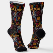 Disco Dazzler Album Socken (Gewinkelt)