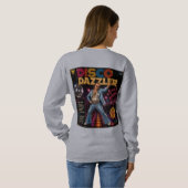 Disco Dazzler Album Sweatshirt (Schwarz voll)