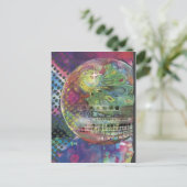 Disco*Disco*Disco Postkarte (Stehend Vorderseite)