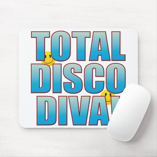 Disco-Diva-Leben B Mousepad (Mit Mouse)