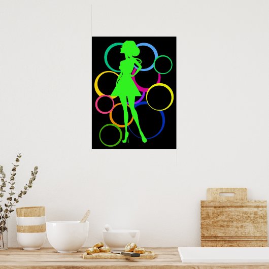 Disco Diva Poster (Küche)