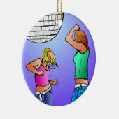Disco-Divas Keramikornament (Rechts)