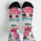 Disco-Doll-Socken für Frauen Socken (Oben)