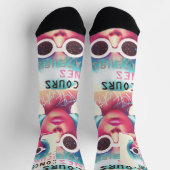 Disco-Doll-Socken für Frauen Socken (Oben)