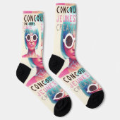 Disco-Doll-Socken für Frauen Socken (Rechts)