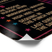 Disco Donna Album Poster (Ecke)