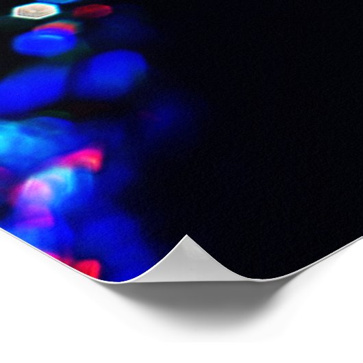 Disco Drops Poster (Ecke)