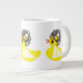 Disco-Ducky riesige Tasse (Vorderseite Rechts)
