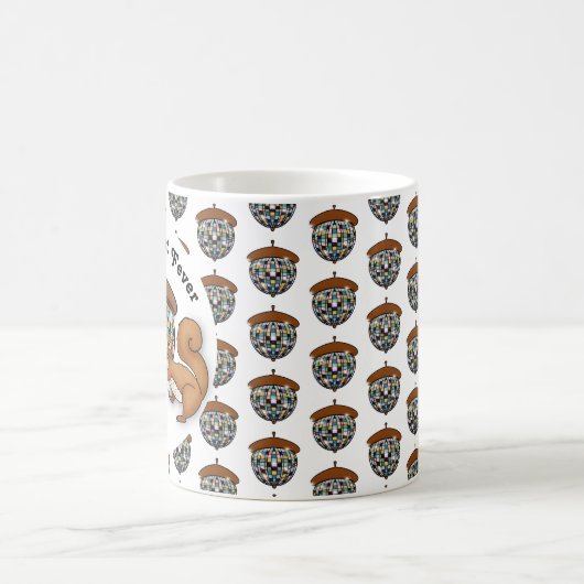 Disco Eichhörnchen Kaffeetasse (Mittel)
