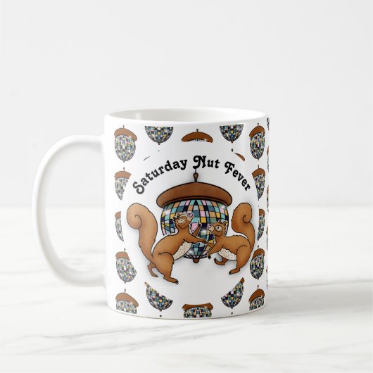 Disco Eichhörnchen Kaffeetasse (Links)