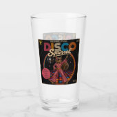 Disco-Eichhörnchen-Königin Glas (Rückseite)