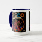 Disco-Eichhörnchen-Königin Tasse (Vorderseite Links)
