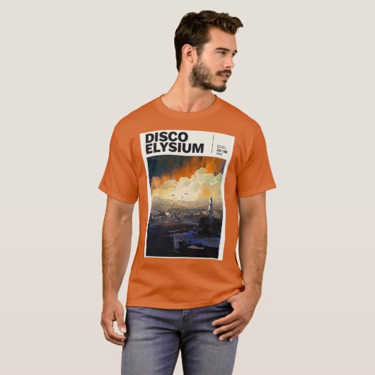 Disco Elysium Disco Elysium Disco Elysium Disco El T-Shirt (Vorne ganz)
