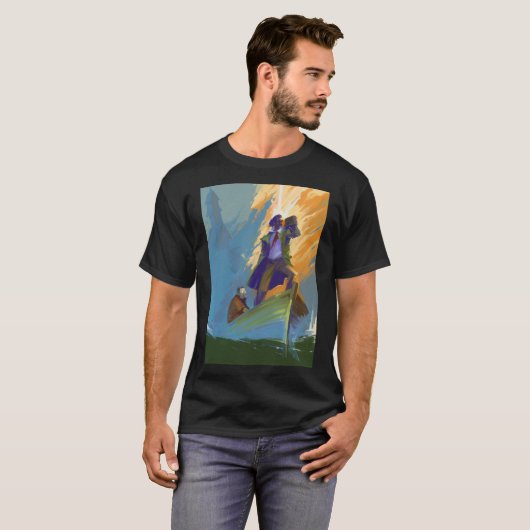 Disco Elysium Fanart Poster Classic T - Shirt (Vorne ganz)