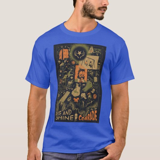 Disco Elysium Geschenk T-Shirt (Vorderseite)