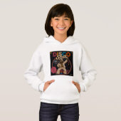Disco Faultier Hoodie (Vorne ganz)