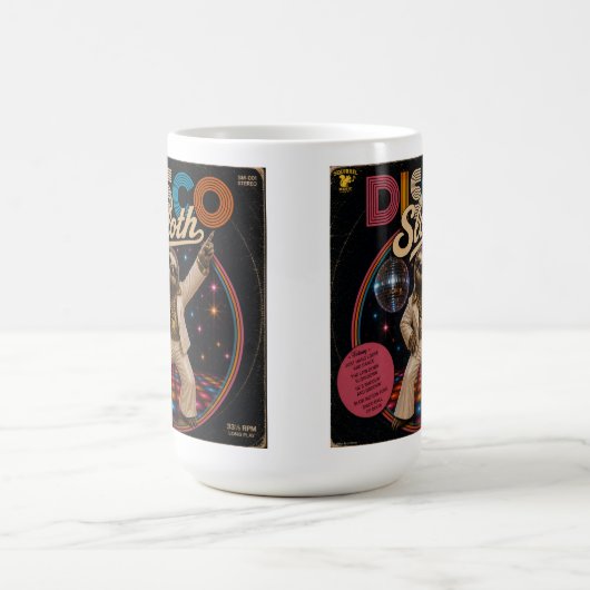 Disco Faultier Kaffeetasse (Mittel)