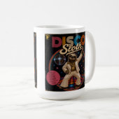 Disco Faultier Kaffeetasse (VorderseiteRechts)