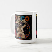 Disco Faultier Kaffeetasse (Vorderseite Links)