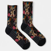 Disco Faultier Socken (Rechts)