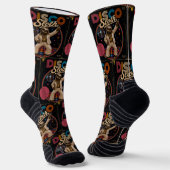 Disco Faultier Socken (Gewinkelt)