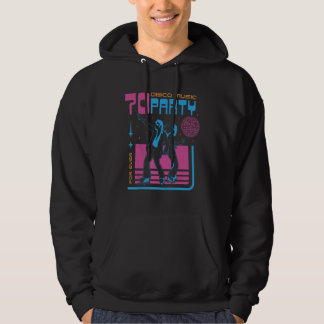 Disco Feeling for ever Dancing Seventies Party Hoodie