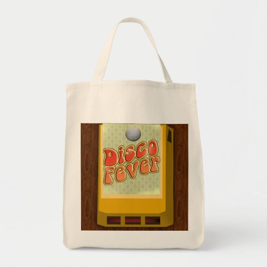 Disco Fever 8-Wege Retro Fun Slogan Tragetasche (Vorne)