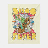 Disco-Fieber mit Scooby und Shaggy Fleecedecke (Vorderseite)