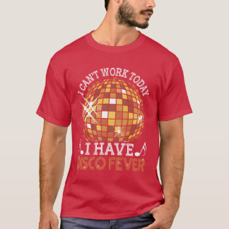 Disco-Fieber-Party Retro Vintage Club Groovy Leben T-Shirt