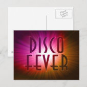 Disco Fieber Postkarte (Vorne/Hinten)