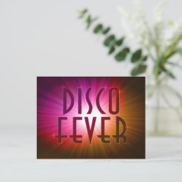 Disco Fieber Postkarte