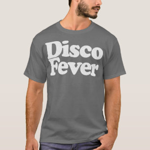 Disco-Fieber-Retro-Typografie-Design T-Shirt