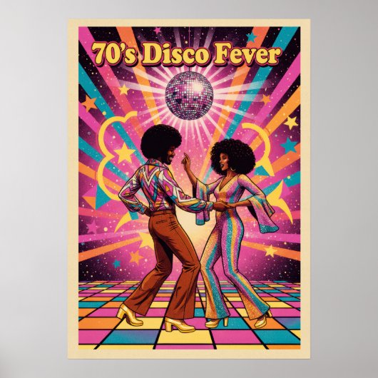 Disco Fieber V07 Poster (Vorne)