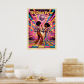 Disco Fieber V07 Poster (Küche)