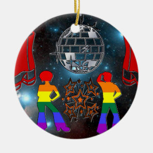 Disco-Fieber-Verzierung Keramik Ornament