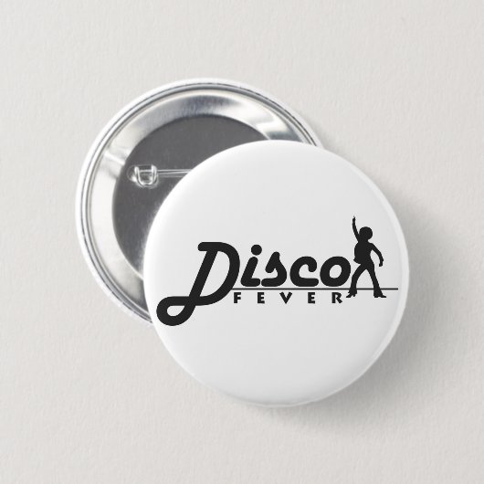 Disco-Fieberknopf Button (Vorne & Hinten)