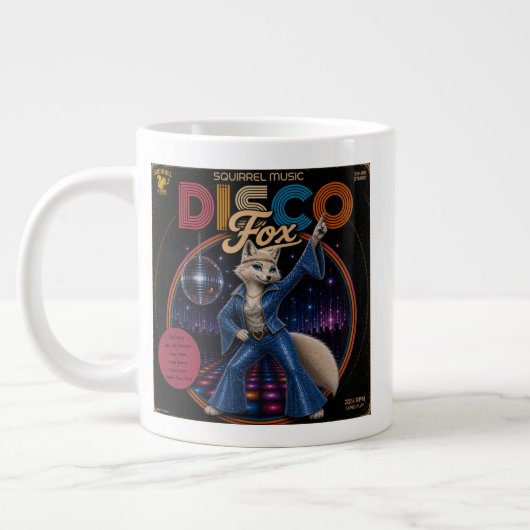 Disco Fox Duo Jumbo-Tasse (Links)