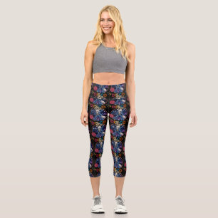 Disco Fuchs Capri Leggings