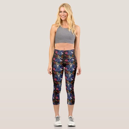 Disco Fuchs Capri Leggings (Vorderseite)