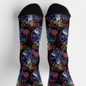 Disco-Fuchs Socken (Oben)