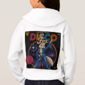 Disco-Füchsin Hoodie (Rückseite)