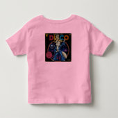 Disco-Füchsin Kleinkind T-shirt (Rückseite)