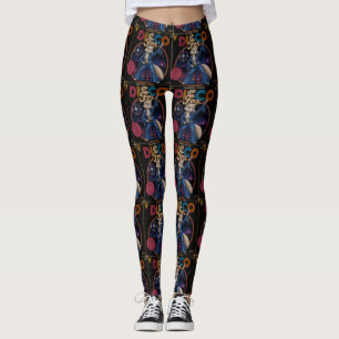 Disco-Füchsin Leggings