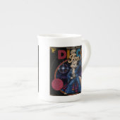 Disco-Füchsin Porzellantasse (Vorderseite Rechts)